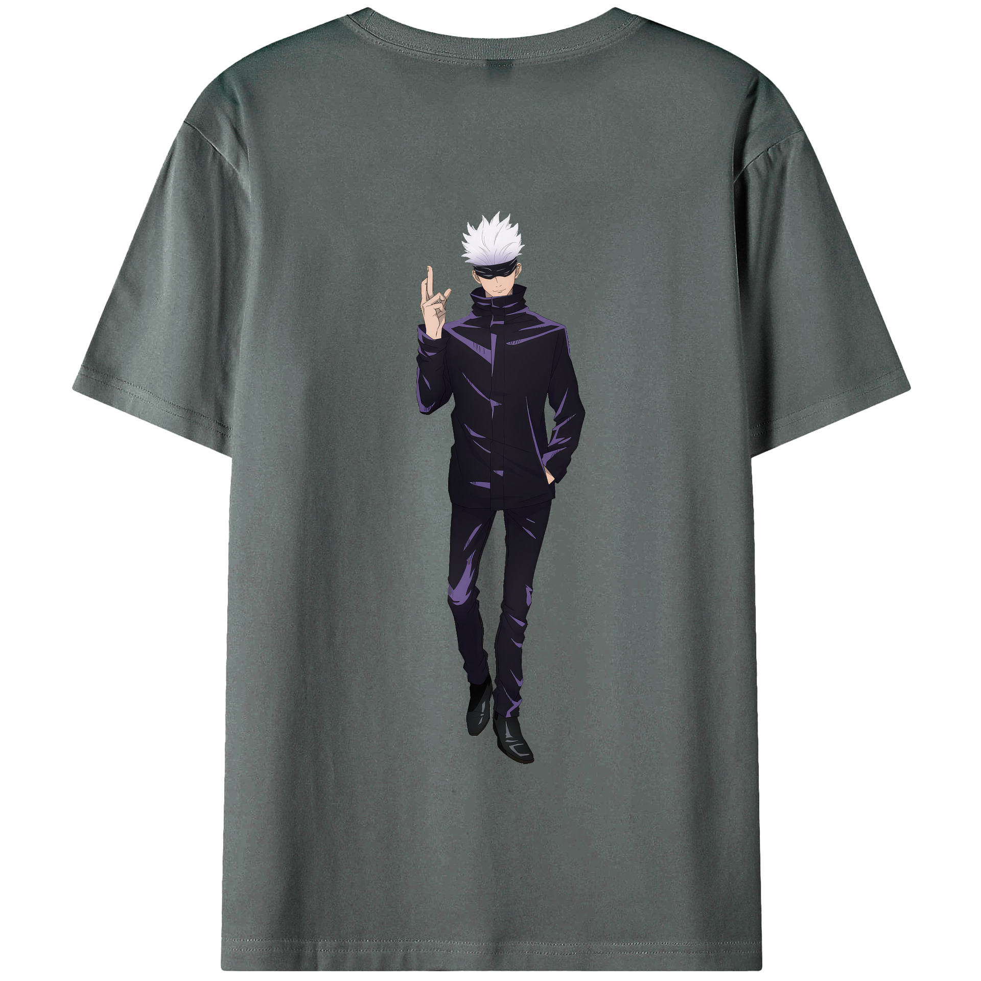 （画像用） 呪術廻戦 Jujutsu Kaisen 綿100％半袖Tシャツ（背面プリント）
